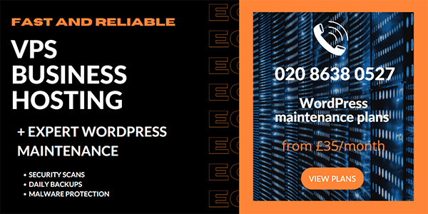 WordPress hosting and maintenance